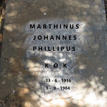 KOK Marthinus Johannes Phillipus 1916-1984