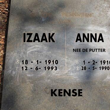 KENSE Izaak 1910-1993 & Anna DE PUTTER 1910-1990