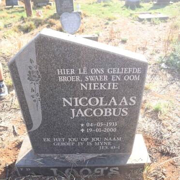 LOOTS Nicolaas Jacobus 1933-2000