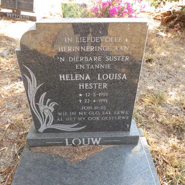 LOUW Helena Louisa Hester 1915-1991