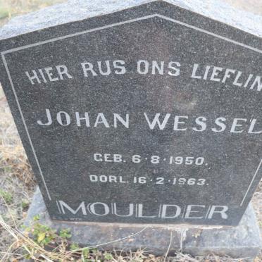 MOULDER Johan Wessel 1950-1963