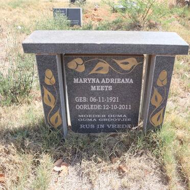 MEETS Maryna Adrieana 1921-2011