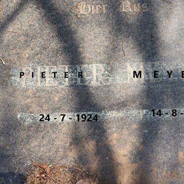 MEYER Pieter 1924-1986