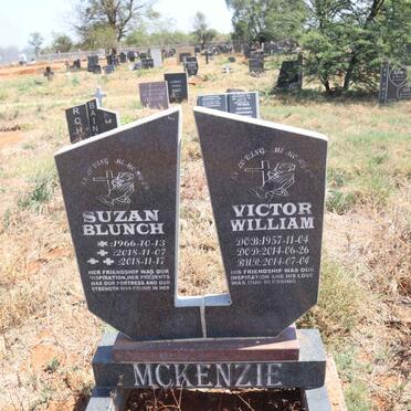MCKENZIE Victor William 1957-2014 & Suzan Blunch 1966-2018