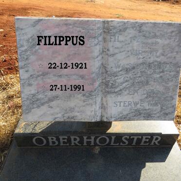 OBERHOLSTER Filippus 1921-1991