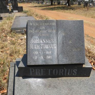 PRETORIUS Johannes Marthinus 1914-1983