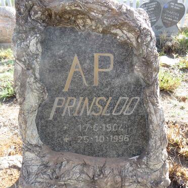 PRINSLOO A.P. 1904-1996