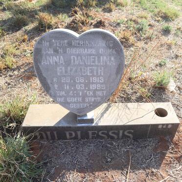PLESSIS Anna Danielina Elizabeth, du 1913-1999