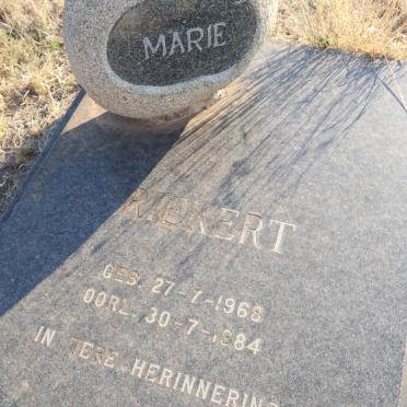 RIEKERT Marie 1968-1984