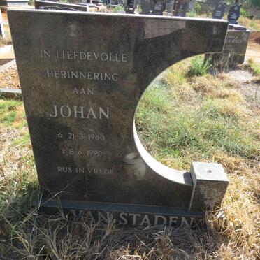 STADEN Johan, van 1960-1990