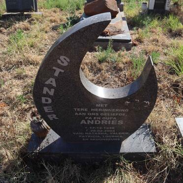 STANDER Andries 1938-2004