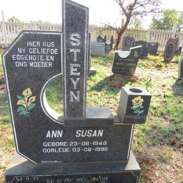 STEYN Ann Susan 1948-1998