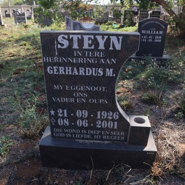 STEYN Gerhardus M. 1926-2001