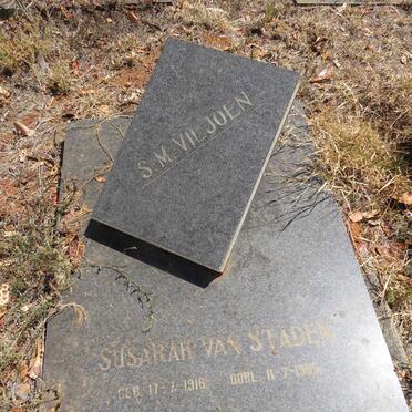 STADEN Susarah, van 1916-1985 :: S.M. VILJOEN