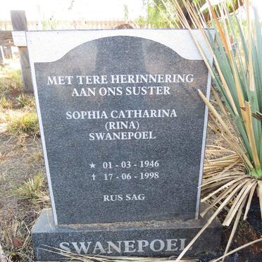 SWANEPOEL Sophia Catharina 1946-1998