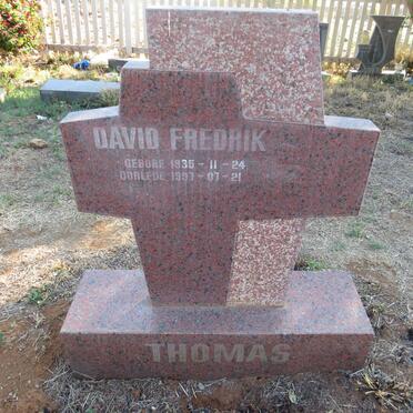 THOMAS David Fredrik 1935-1997