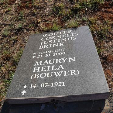 TOIT Wouter Cornelis Justinus Brink 1917-2000 & Mauryn Heila BOUWER 1921-_2