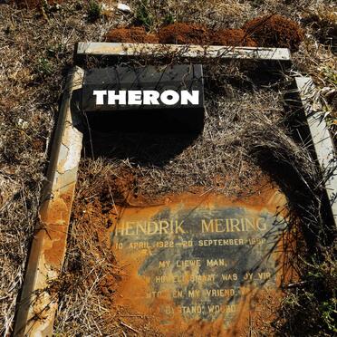 THERON Hendrik Meiring 1922-1990