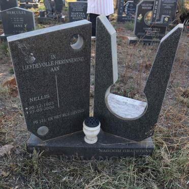 TERBLANCHE Nellis 1925-2000