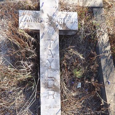 TAYLOR Lawrence Arthur 1915-1962