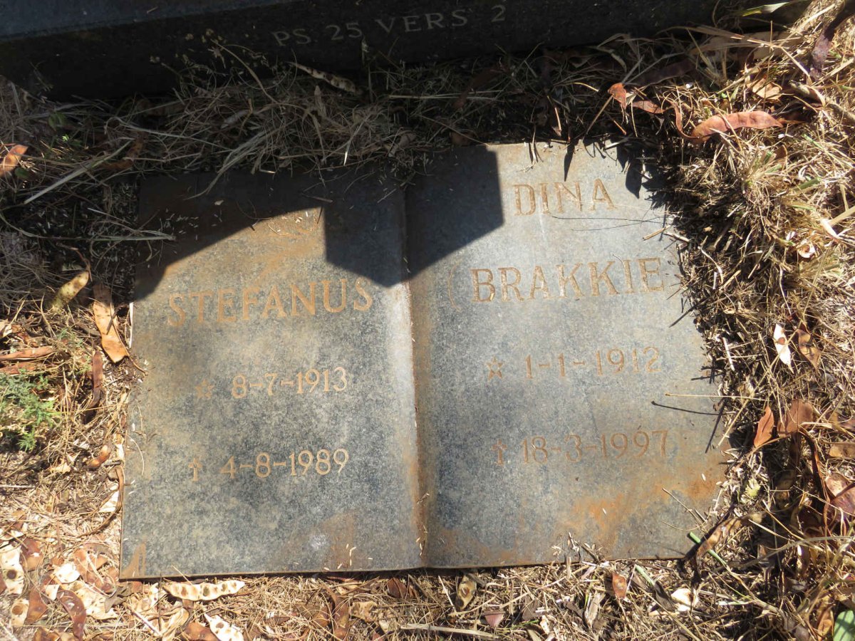 TOIT Stefanus, du 1913-1989 & Dina Brakkie 1912-1997 _2