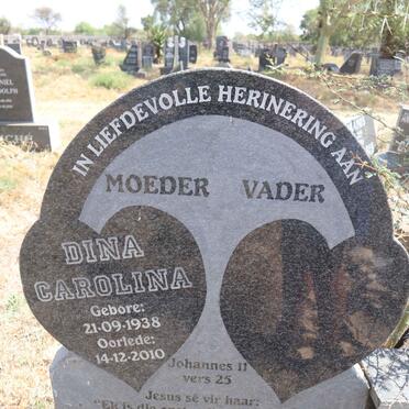 VENTER Dina Carolina 1938-2010