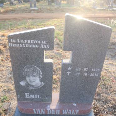 WALT Emil, van der 1996-2016