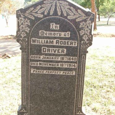 DRIVER William Robert 1840-1914