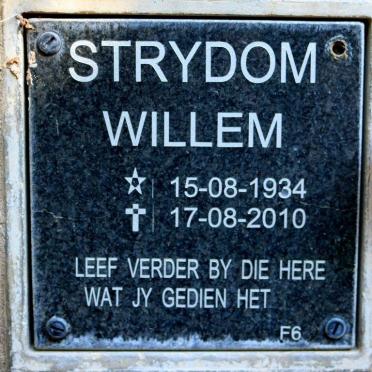 STRYDOM Willem 1934-2010