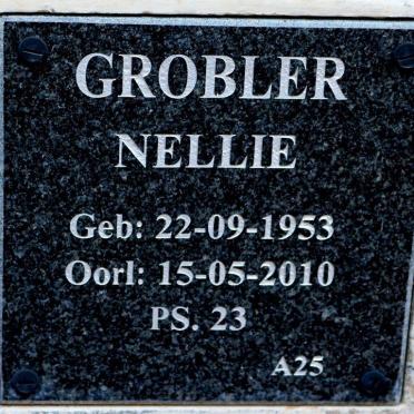 GROBLER Nellie 1953-2010