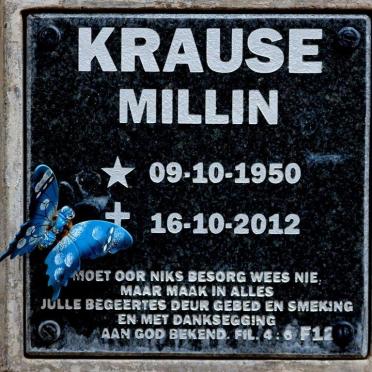 KRAUSE Millin 1950-2012