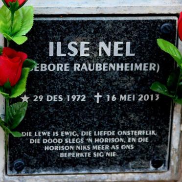 NEL Ilse nee RAUBENHEIMER 1972-2013