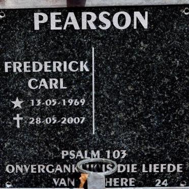 PEARSON Frederick Carl 1969-2007