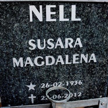 NELL Susara Magdalena 1936-2012