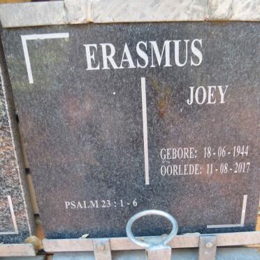 ERASMUS Joey 1944-2017