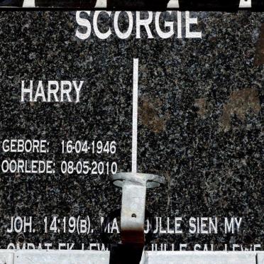 SCORGIE Harry 1946-2010