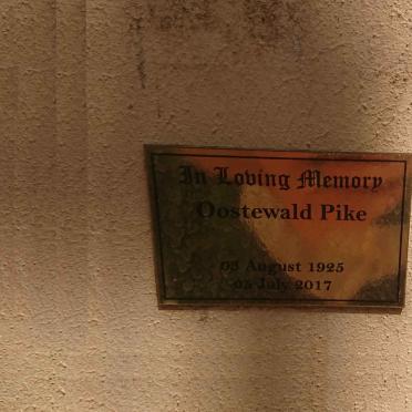 PIKE Oostewald 1925-2017