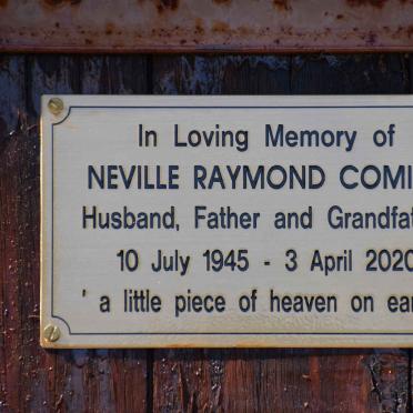 COMINS Neville Raymond 1945-2020