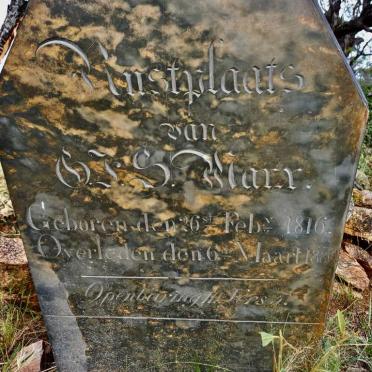 MARX G.F.S. 1816-1880