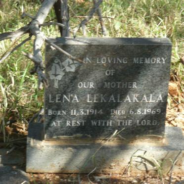 LEKALAKALA Lena 1914-1969