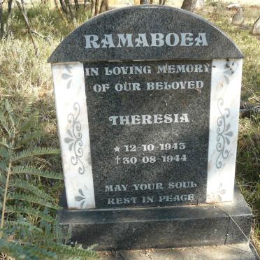 RAMABOEA Theresia 1943-1944