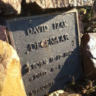 DEGENAAR David Izak 1940-1985