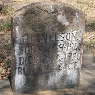 NELSON N.M. 1845-1920