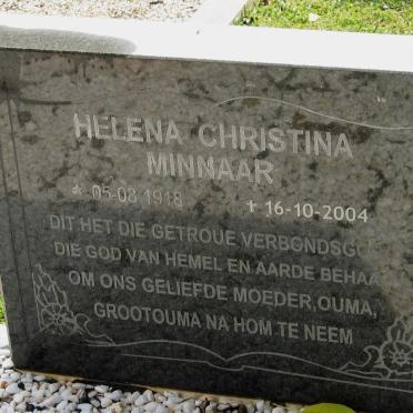 MINNAAR Helena Christina 1918-2004