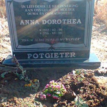 POTGIETER Anna Dorothea 1932-2016