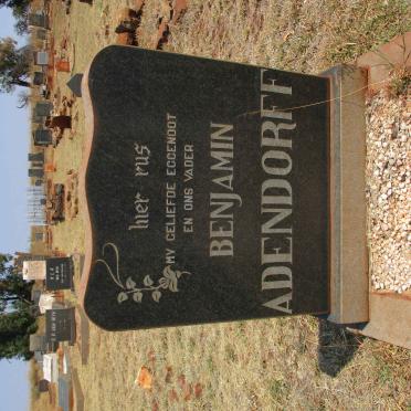 ADENDORFF Benjamin 