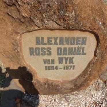 WYK Alexander Ross Daniel, van 1894-1971