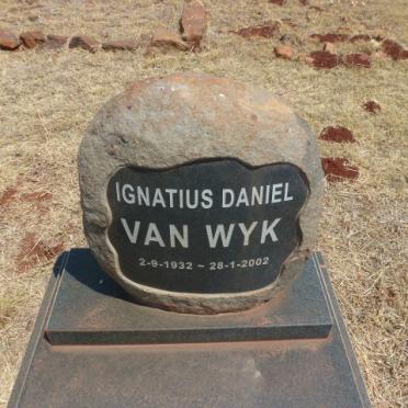 WYK Ignatius Daniel, van 1932-2002