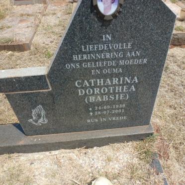 GROBLER Paul Nicolaas Johannes 1934-2007 &amp; Catharina Dorothea 1939-2001