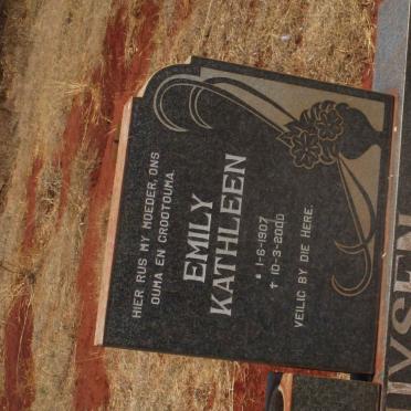 OOSTHUYSEN Daniel du Plessis 1899-1973 &amp; Emily Kathleen 1907-2000